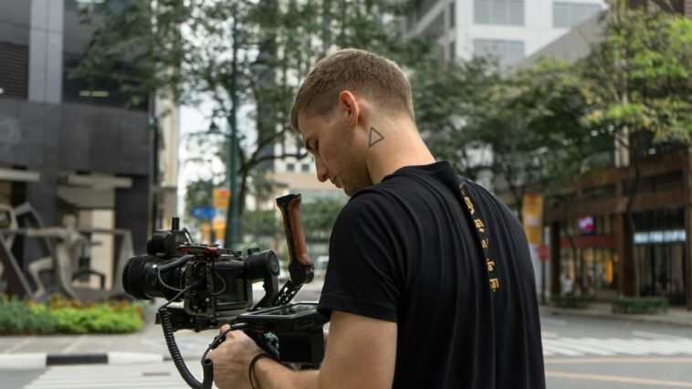 Image of young filmmaker