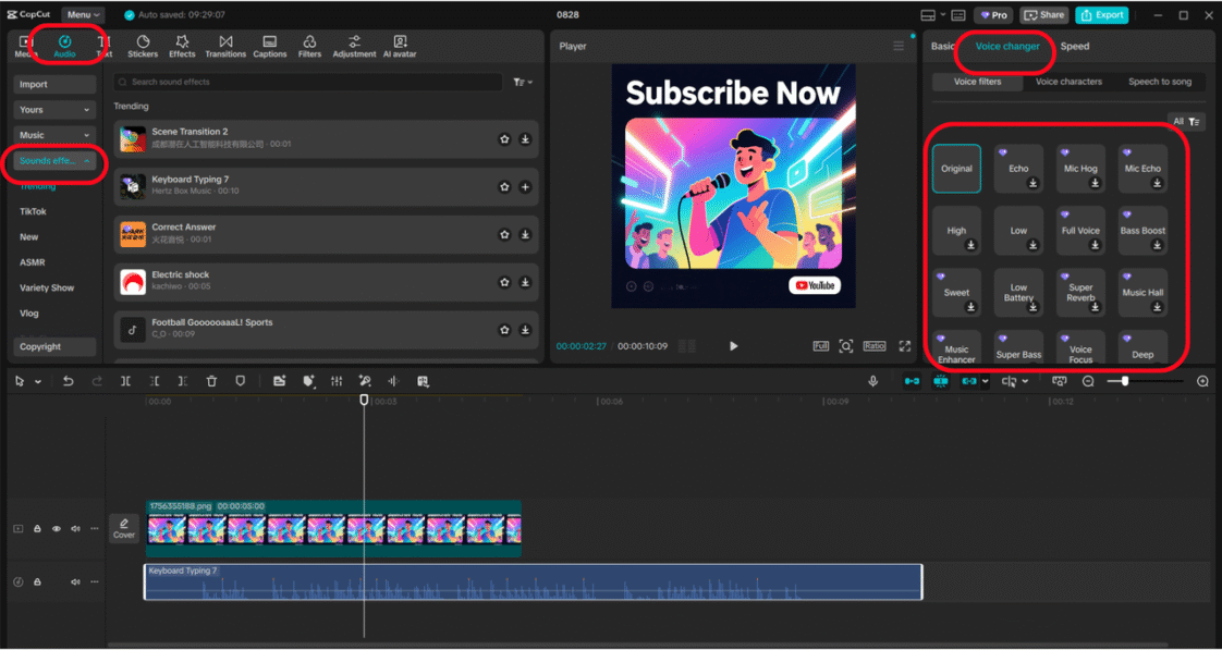 How to Edit YouTube Videos with CapCut Desktop and Voice Changer Tool ...