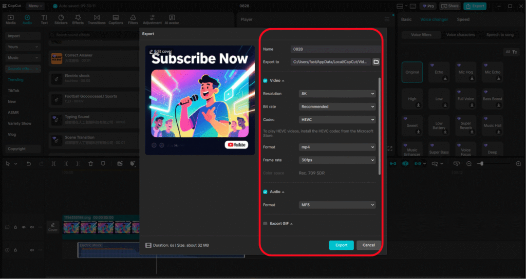 How to Edit YouTube Videos with CapCut Desktop and Voice Changer Tool ...