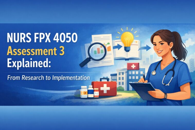 NURS FPX 4050 Assessment 3