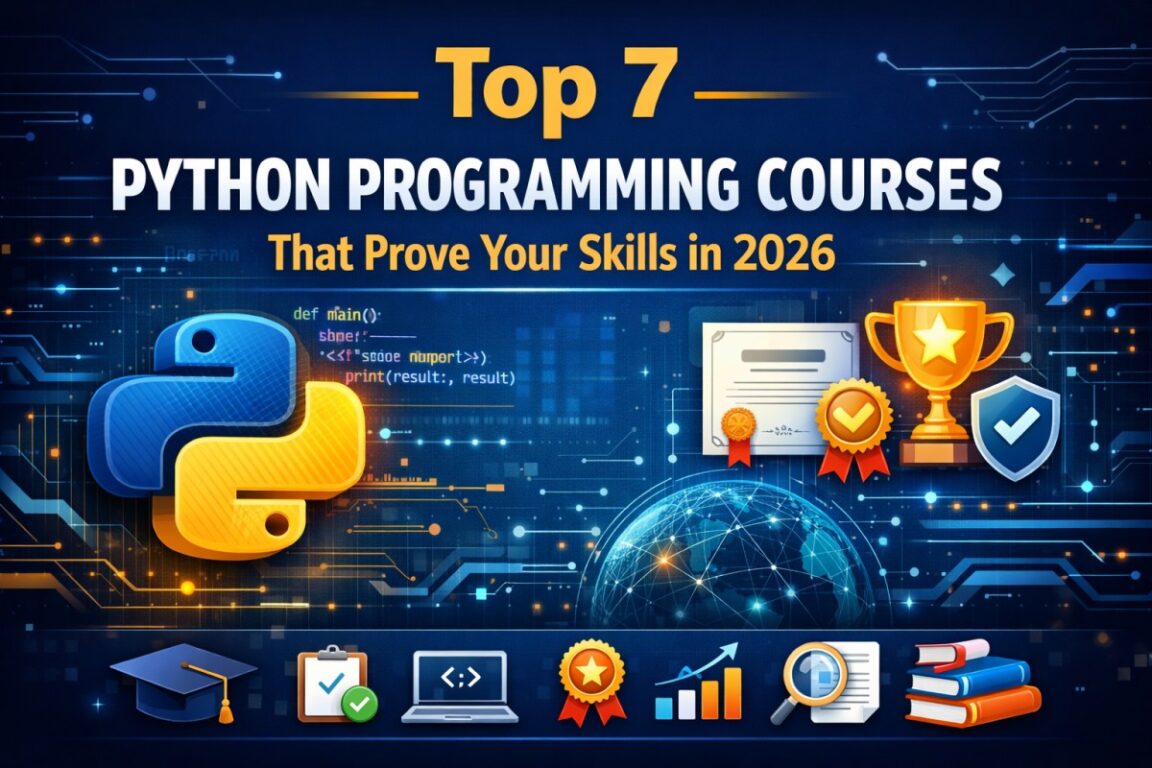 Top 7 Python Programming Courses That Prove Your Skills in 2026 - Bomb ...