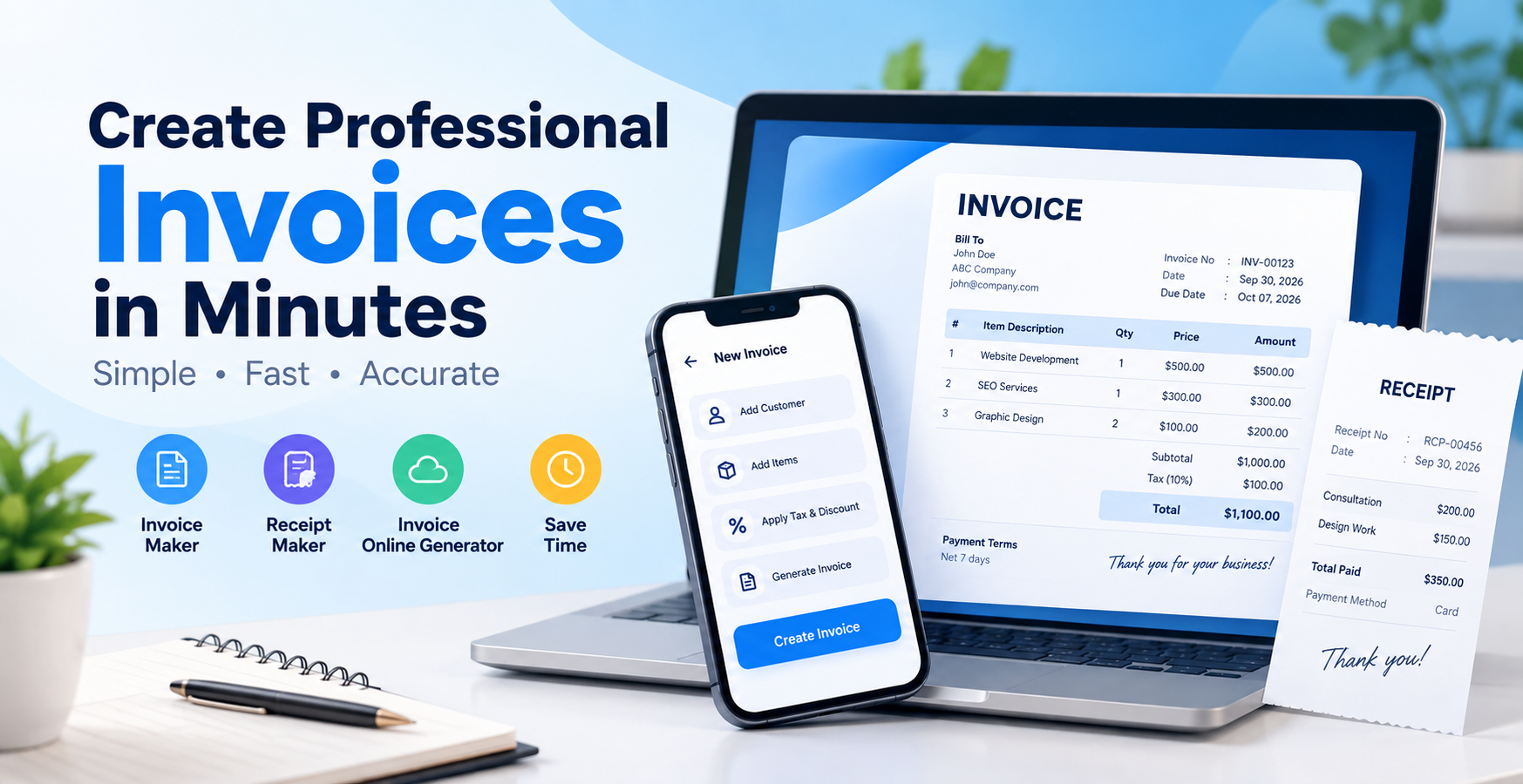 Professional Invoice